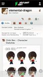 Mobile Screenshot of elemental-dragon.deviantart.com