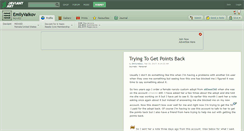 Desktop Screenshot of emilyvalkov.deviantart.com