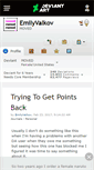 Mobile Screenshot of emilyvalkov.deviantart.com