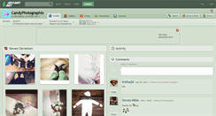 Desktop Screenshot of candyphotographix.deviantart.com