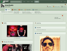 Tablet Screenshot of imranshaikh.deviantart.com
