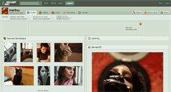 Desktop Screenshot of maritxu.deviantart.com