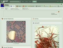 Tablet Screenshot of nifada.deviantart.com