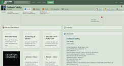 Desktop Screenshot of endless-fidelity.deviantart.com