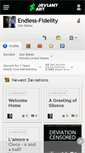 Mobile Screenshot of endless-fidelity.deviantart.com