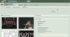 Desktop Screenshot of metalguru18794.deviantart.com