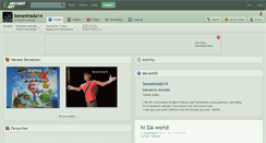 Desktop Screenshot of benestrada14.deviantart.com