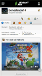 Mobile Screenshot of benestrada14.deviantart.com