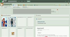 Desktop Screenshot of bishounenclub.deviantart.com