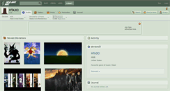 Desktop Screenshot of hta3ci.deviantart.com