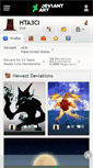 Mobile Screenshot of hta3ci.deviantart.com