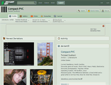 Tablet Screenshot of compact-pvc.deviantart.com