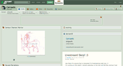 Desktop Screenshot of cat-tastic.deviantart.com