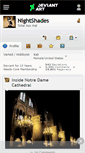 Mobile Screenshot of nightshades.deviantart.com