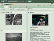 Tablet Screenshot of michaeldavitt.deviantart.com
