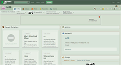 Desktop Screenshot of ivr98.deviantart.com