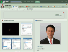 Tablet Screenshot of eliseoeli.deviantart.com