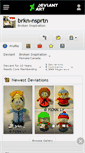Mobile Screenshot of brkn-nsprtn.deviantart.com