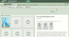 Desktop Screenshot of hypnochanger.deviantart.com
