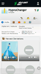 Mobile Screenshot of hypnochanger.deviantart.com