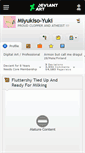 Mobile Screenshot of miyukiso-yuki.deviantart.com