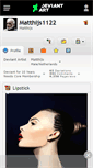 Mobile Screenshot of matthijs1122.deviantart.com