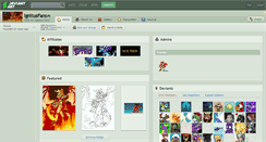 Desktop Screenshot of ignitusfans.deviantart.com