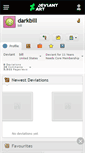 Mobile Screenshot of darkbill.deviantart.com