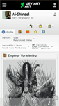 Mobile Screenshot of ai-shinsei.deviantart.com