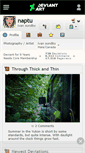Mobile Screenshot of naptu.deviantart.com