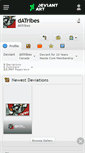 Mobile Screenshot of datribes.deviantart.com