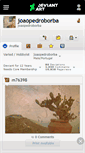 Mobile Screenshot of joaopedroborba.deviantart.com