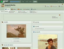 Tablet Screenshot of joaopedroborba.deviantart.com