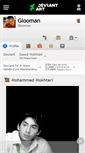 Mobile Screenshot of glooman.deviantart.com