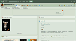 Desktop Screenshot of elevenismydoctor.deviantart.com