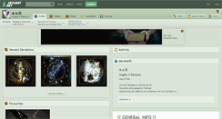 Desktop Screenshot of a-x-d.deviantart.com