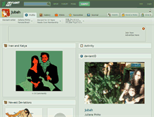 Tablet Screenshot of jubah.deviantart.com
