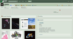 Desktop Screenshot of cripballa.deviantart.com