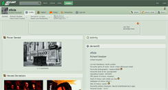 Desktop Screenshot of elixia.deviantart.com