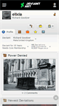 Mobile Screenshot of elixia.deviantart.com