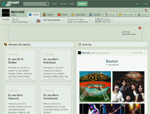 Tablet Screenshot of danwind.deviantart.com