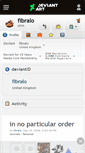 Mobile Screenshot of fibralo.deviantart.com