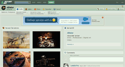 Desktop Screenshot of abiator.deviantart.com
