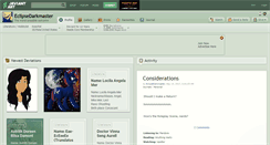 Desktop Screenshot of eclipsedarkmaster.deviantart.com