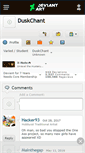 Mobile Screenshot of duskchant.deviantart.com