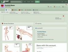Tablet Screenshot of koolaid-bases.deviantart.com