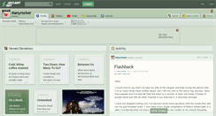 Desktop Screenshot of manyrocker.deviantart.com