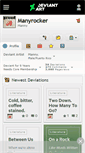 Mobile Screenshot of manyrocker.deviantart.com