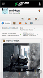 Mobile Screenshot of omi-kun.deviantart.com