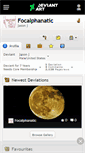 Mobile Screenshot of focalphanatic.deviantart.com